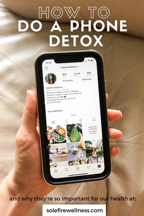 Click this pic to save this phone detox info to your pinterest board