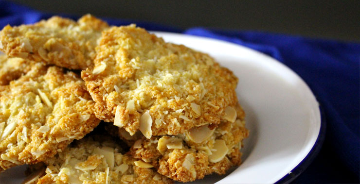 Healthy Anzac Biscuits